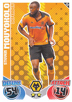 Steven Mouyokolo Wolverhampton Wanderers 2010/11 Topps Match Attax #U59
